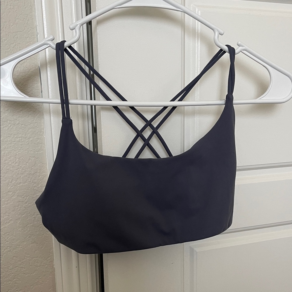 Vuori Slate Blue Sports Bra